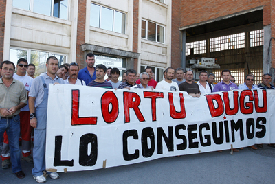 La plantilla de Aldaiturriaga vuelve al trabajo