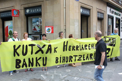 El único voto de LAB en Kutxa, contra la fusión