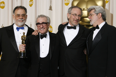 Coppola, Scorsese (con el  oscar  por  Infiltrados),  Spielberg y Lucas.
