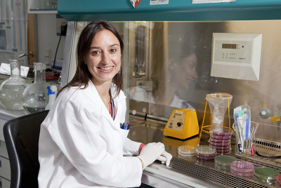 Guerra y su equipo estudiaron qué antibióticos usar para aislar el brote letal de  E. coli  que causó miles de infecciones en Europa.