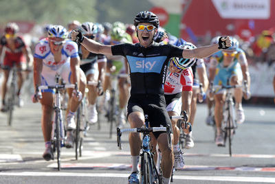 Sutton sorprende al 'sprint' en Orihuela