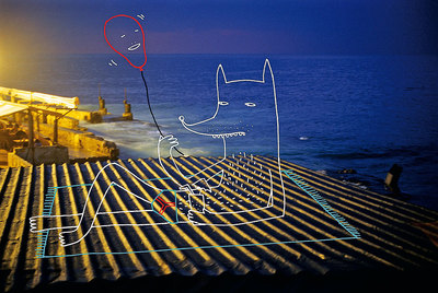 La musa fue un grafiti