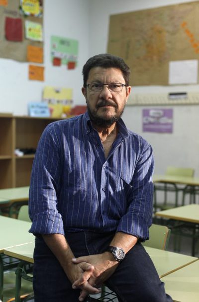 José Luis Díez, dirige un instituto de Formación Profesional en San Blas. Es uno de los docentes afectados por la ampliación del horario lectivo en Madrid
