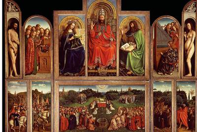 El botín de Hitler. El retablo de la catedral de Gante terminó en manos del Ejército nazi durante la II Guerra Mundial. Esta y otros miles de obras de arte robadas terminaron en una antigua mina de sal, la mina de Altaussee, en Austria.