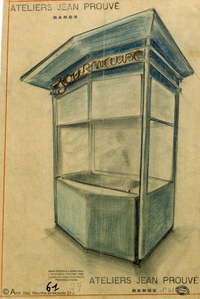 Diseño de  Les ateliers  de Jean Prouvé.