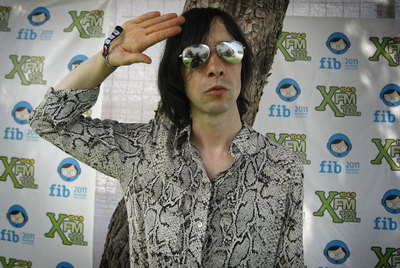 Bobby Gillespie, líder de Primal Scream, durante la última edición del Festival de Benicàssim.