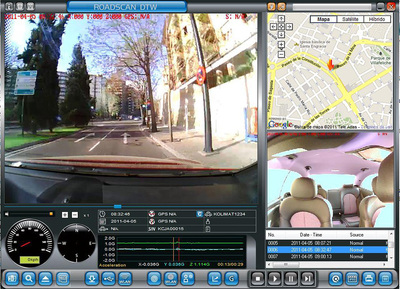 Car Angel BBx1 es una caja negra, sistema con cámara y tacógrafo digital  GPS, para coches.