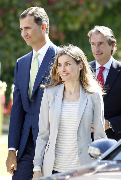 FELIPE Y LETIZIA, DE VUELTA AL TRABAJO