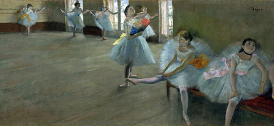  Bailarinas en clase,  de Edgar Degas, se podrá contemplar esta temporada en la antigua fábrica Casaramona.