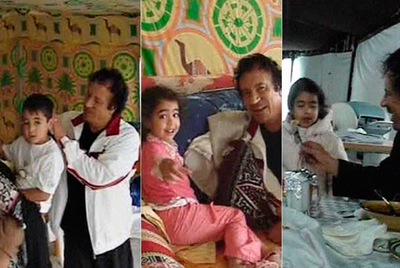 EL LADO TIERNO DE GADAFI