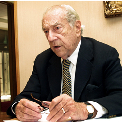 El político chileno Gabriel Valdés Subercaseaux.