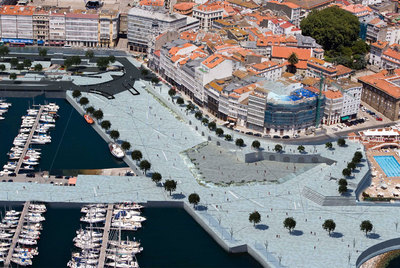 Solución para la vieja muralla coruñesa tras cuatro años de espera