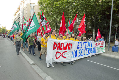 Apoyo a Daewoo y Esmaltaciones San Ignacio