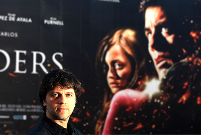 Juan Carlos Fresnadillo, ayer durante el estreno de  Intruders  en el festival de San Sebastián.