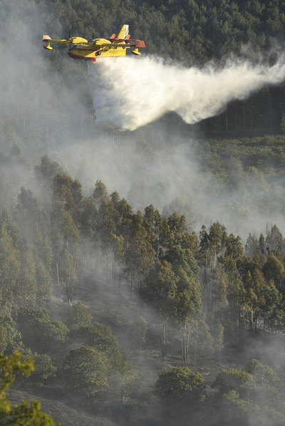 El fuego entra un verano más en el Xurés