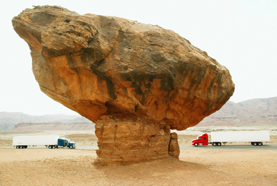 Donde un mormón cruzó el río