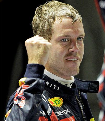 FOTOGALERIA: Victoria de Vettel