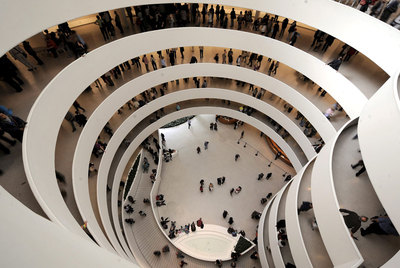 El (auténtico) museo Guggenheim de Nueva York.