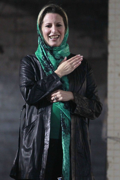 Aisha Gadafi.