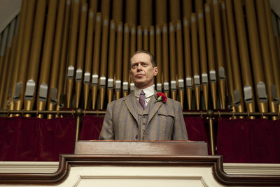 Escena de  Boardwalk Empire , con Steve Buscemi en el personaje de Nucky Thompson.