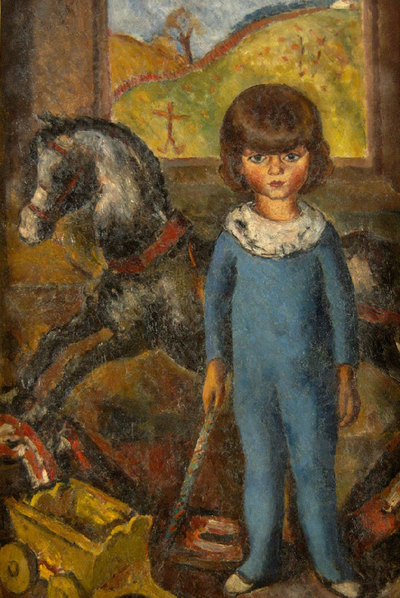  Meu fillo  (1933), pintura de Arturo Souto.