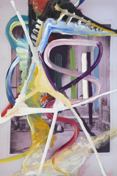  Sin título  (2011), de Julian Schnabel.