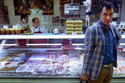 Ramón Freixa en el mercado de La Paz.
