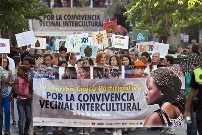 Alicante sale a la calle por la convivencia intercultural