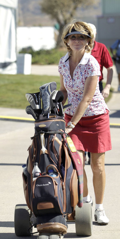 Aguirre se evade en el 'green'