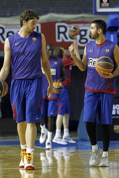 PAU GASOL, UN ENTRENAMIENTO DE LUJO EN EL PALAU