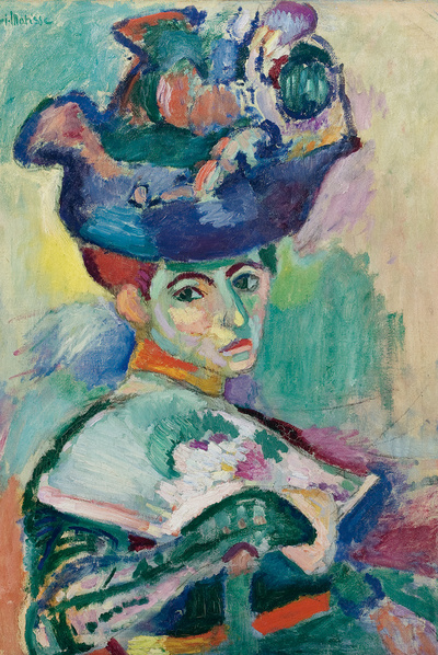  Femme au chapeau , de Henri Matisse: la explosión del fauvismo.