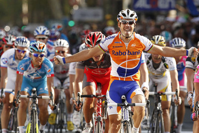 La última gran victoria de Freire en 2010, la París-Tours, que hoy vuelve a disputar.