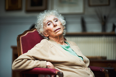 Tereska Torrès hoy, retratada en el 'atelier' de su padre en París.