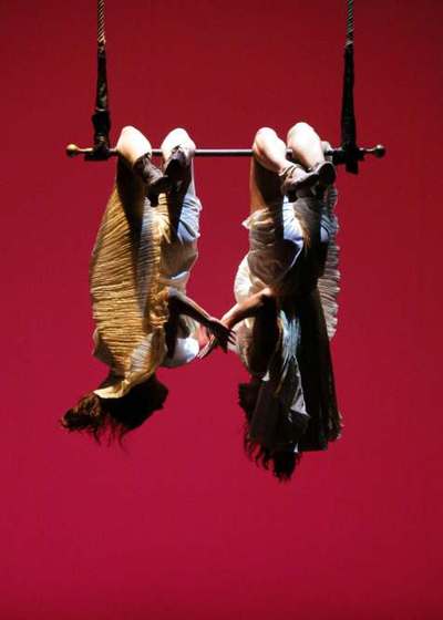 Un momento de la obra  Donka. Carta a Chéjov .