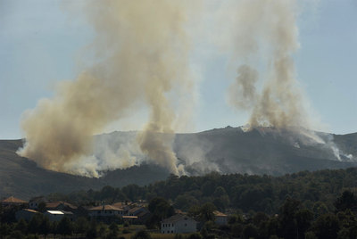 Los incendios del otoño se ceban con el parque natural de O Xurés