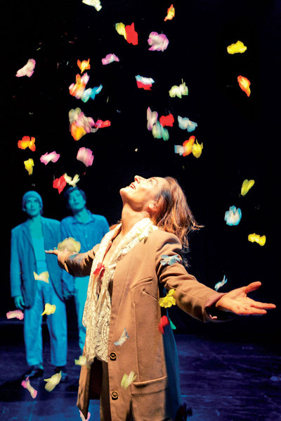 Un momento de la obra  El alma en un hilo , de Luca Nicolaj.