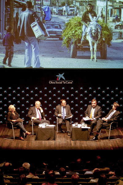Participantes en el debate celebrado en Madrid.