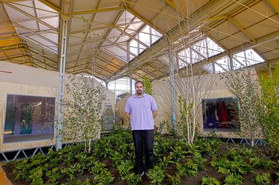 Many Amari, uno de los fundadores de 'Red Bull Music Academy' en la nave 15.