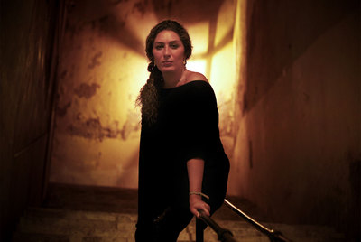 Estrella Morente, en una calle de Lisboa en septiembre.