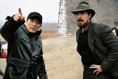 Zhang Yimou dirige a Christian Bale en  The flowers of war. 