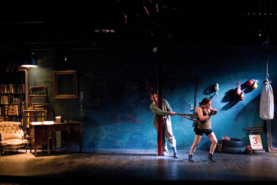 Escena de  El Box,  de Ricardo Bartís.