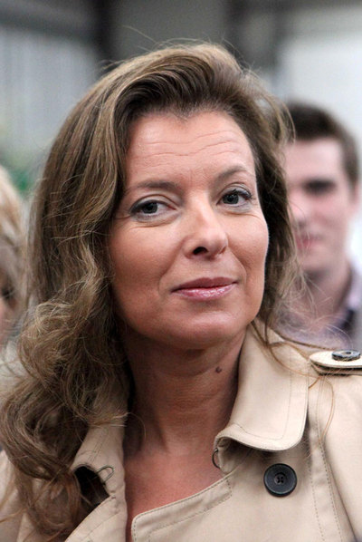 La periodista Valérie Trierweiler.