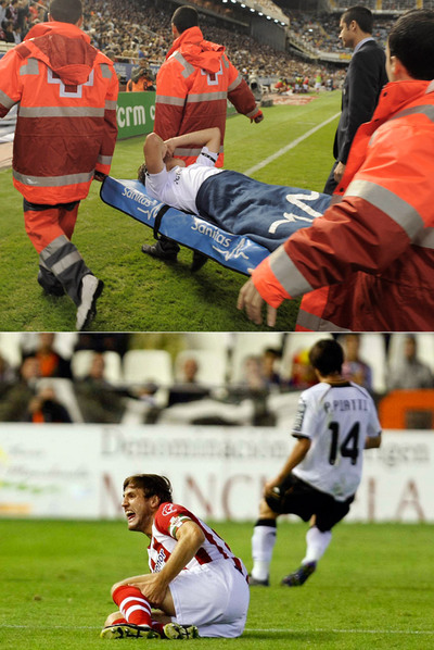 Canales y Gurpegui, varios meses de baja por roturas del ligamento cruzado de la rodilla