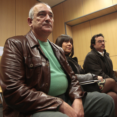 Fernando García, en 2009, durante el juicio por descalificar al tribunal del  caso Alcàsser  en un programa.