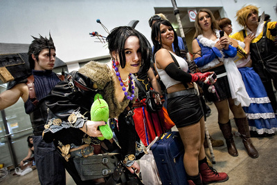 Aquelarre 'otaku' en la Farga de L'Hospitalet