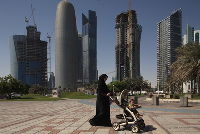 Las grúas pueblan el distrito financiero y configuran el nuevo perfil de la ciudad.