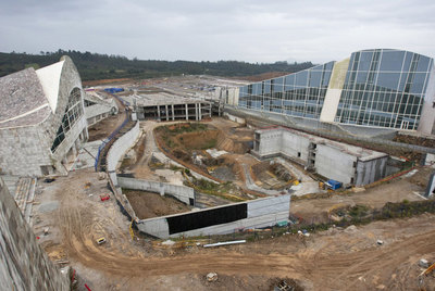 Un gran vacío en medio de la Cidade da Cultura