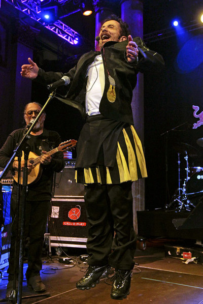 El cantante Tom Zé en el Círculo de Bellas Artes.