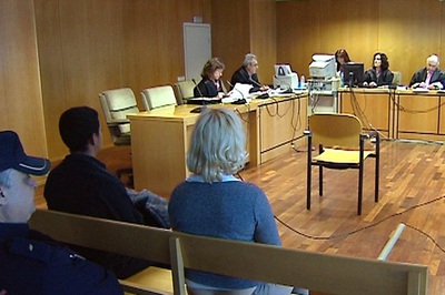 Milton Miranda y Esmeralda Cuadrado, en la vista oral por maltratar a su bebé.