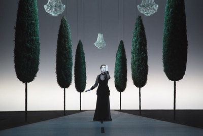 Un momento de  Lulu  con montaje de Bob Wilson, estrenada el viernes en París.